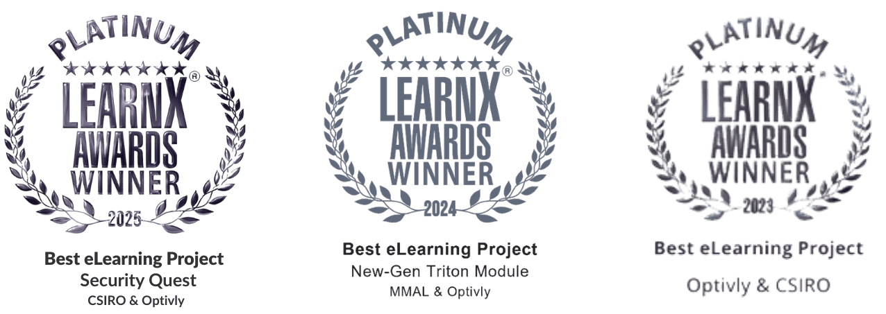 LearnX Awards 3 in a row